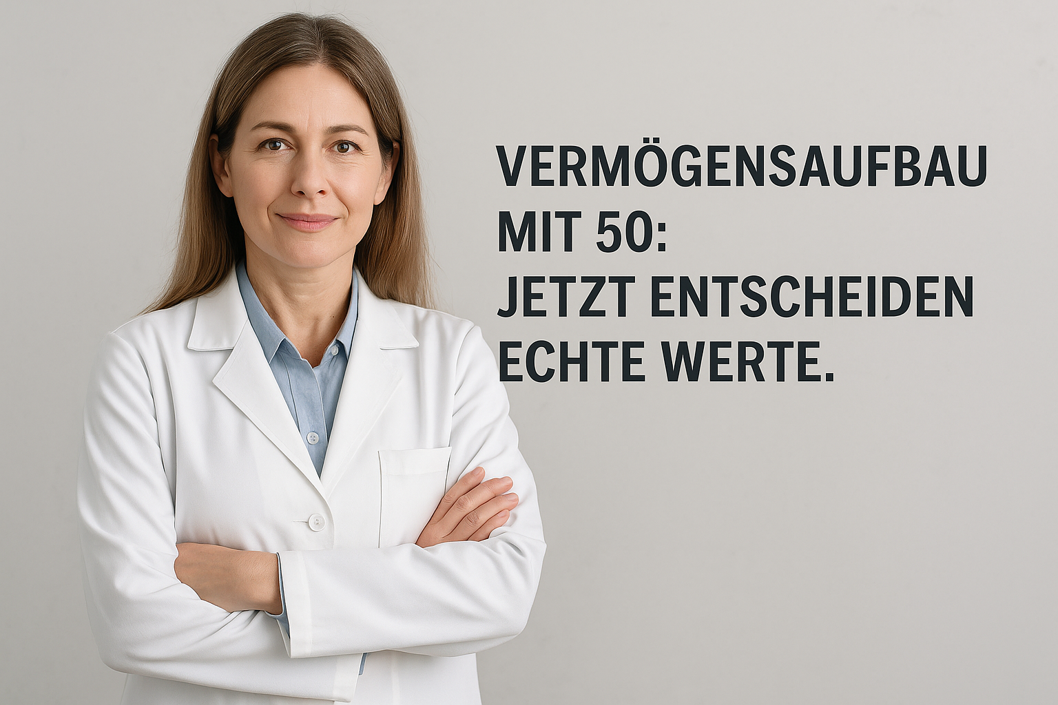 Vermögensaufbau mit 50: Jetzt entscheiden echte Werte